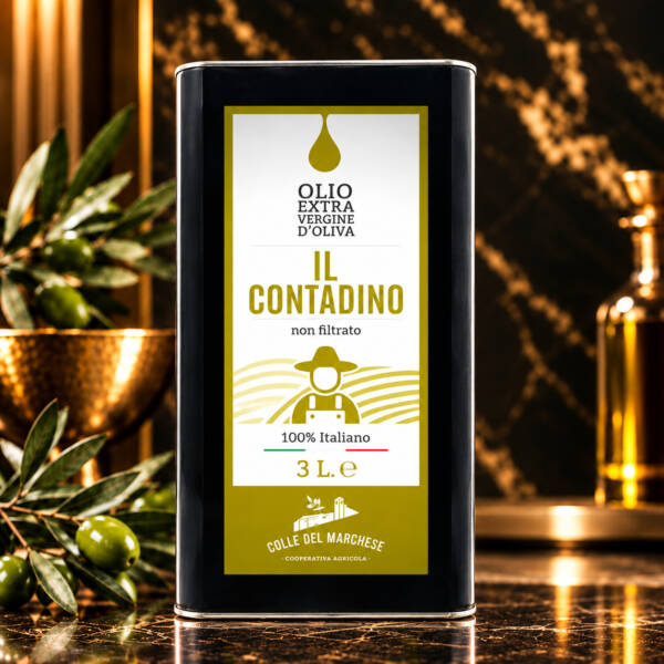 Il Contadino Non filtrato Edizione Limitata - (6 lattine da 3 lt, €18 litro)