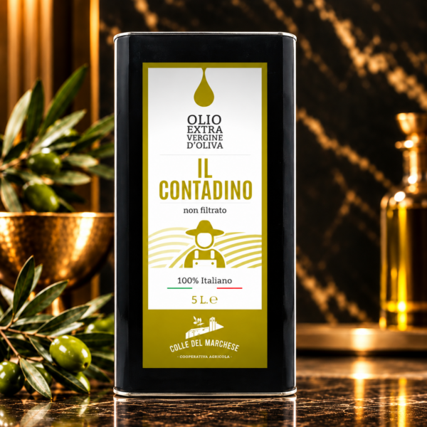 Il Contadino Non filtrato - (4 lattine da 5 lt, €17 litro)